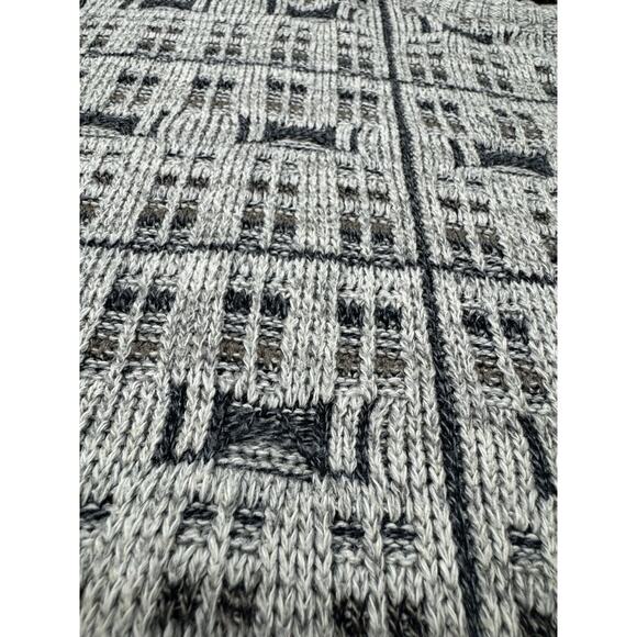 Vintage 90s Coogi Style Mens XL Grandpa Sweater Knit Cosby Dad Crewneck - Picture 5 of 8